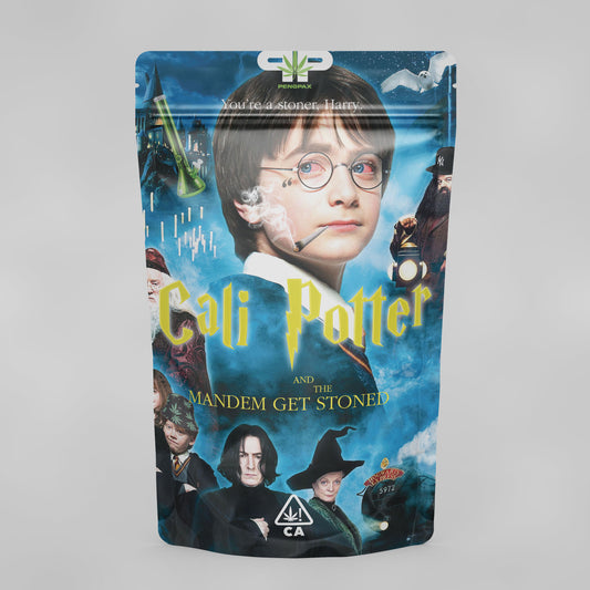 'Cali Potter' Mylar bag