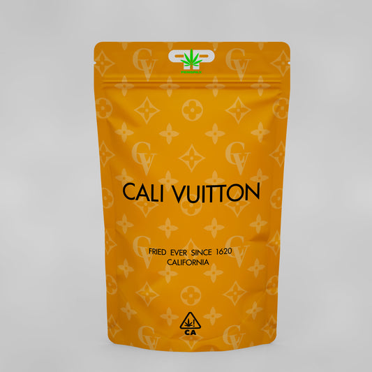 'Cali Vuitton' Mylar bag
